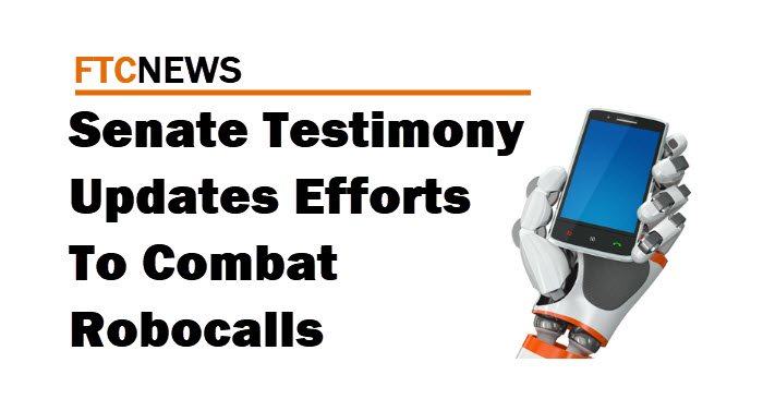 FTC Senate Testimony on Robocalls