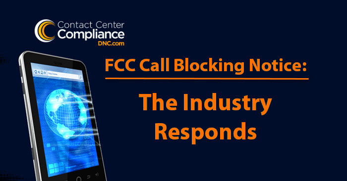 FCC Call Blocking Response From Telemarketing Industry