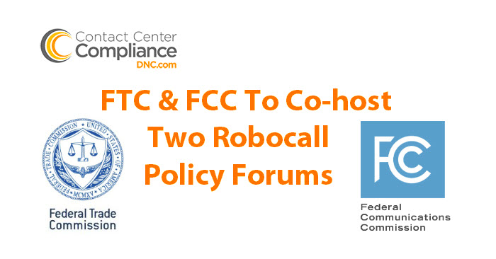 FTC & FCC Robocall Forums Announced