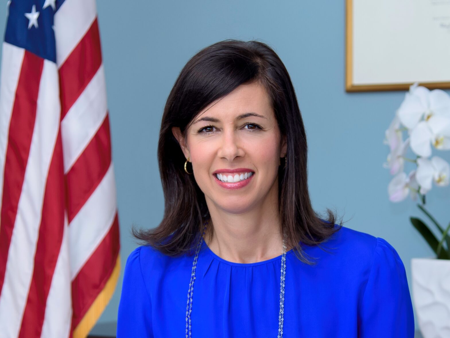 FCC Chair Jessica Rosenworcel's headshot