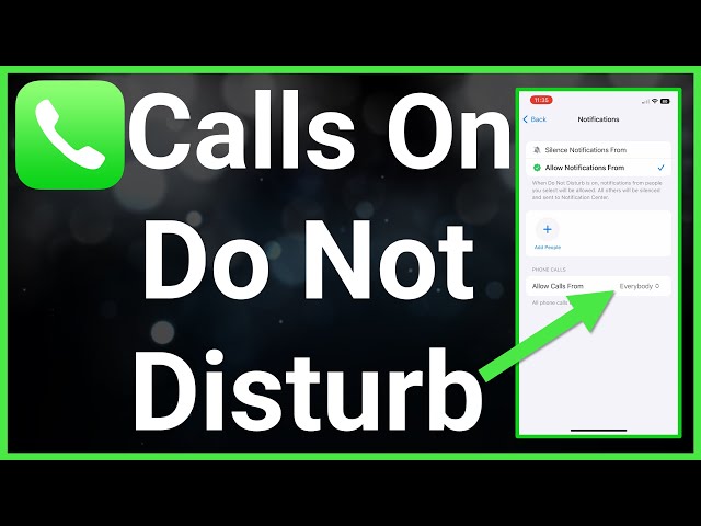 "Do Not Disturb" in Call Management